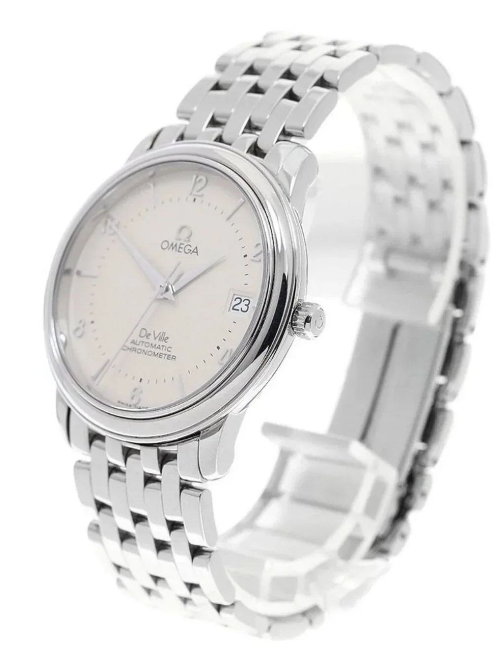 OMEGA De Ville Prestige 4512.30 Date beige Dial Automatic Men's Watch_971087